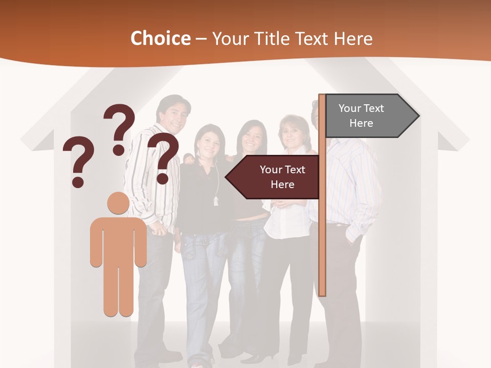 Father Happy Conceptual PowerPoint Template