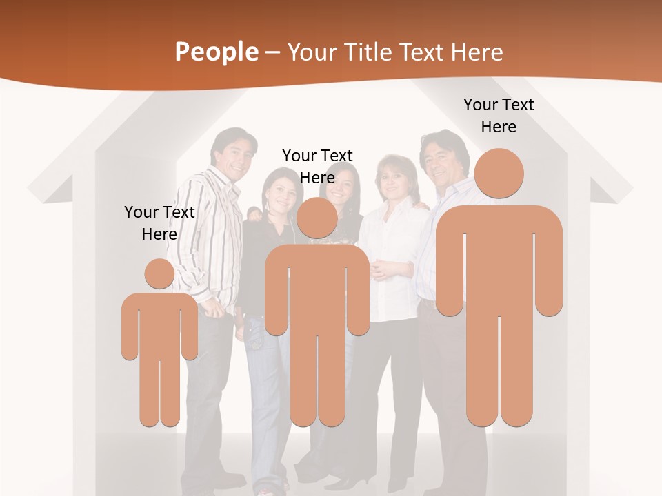 Father Happy Conceptual PowerPoint Template