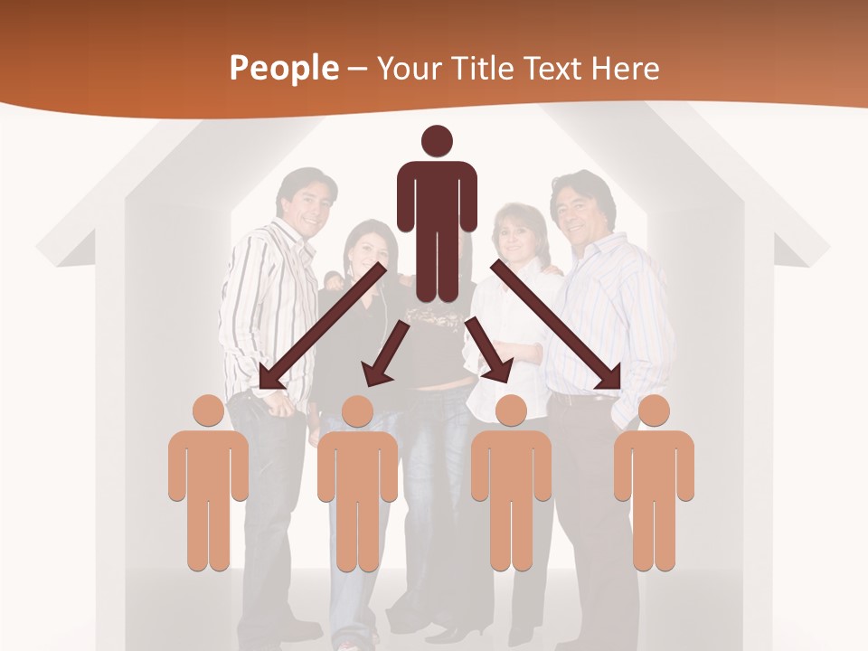 Father Happy Conceptual PowerPoint Template