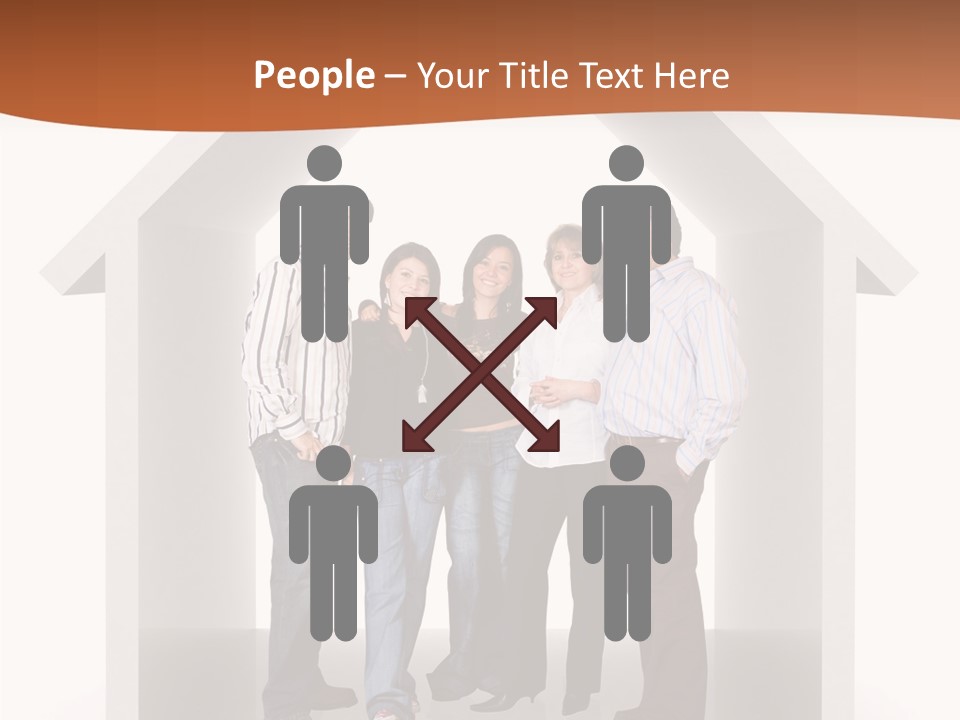 Father Happy Conceptual PowerPoint Template