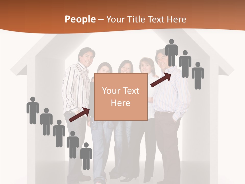 Father Happy Conceptual PowerPoint Template