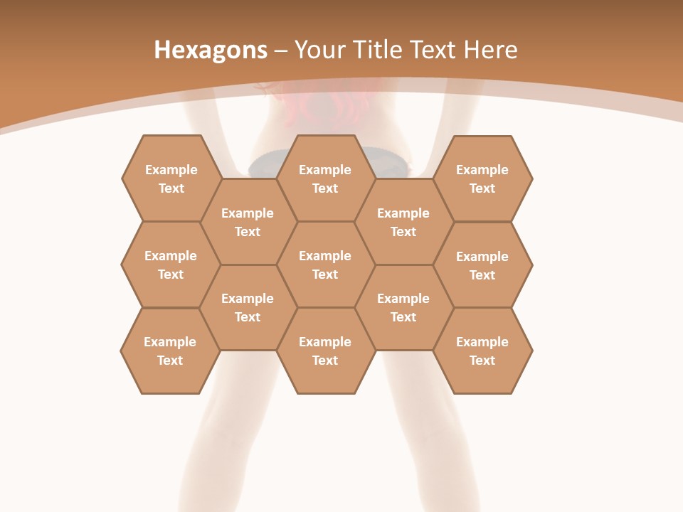 White Leggy Sporty PowerPoint Template