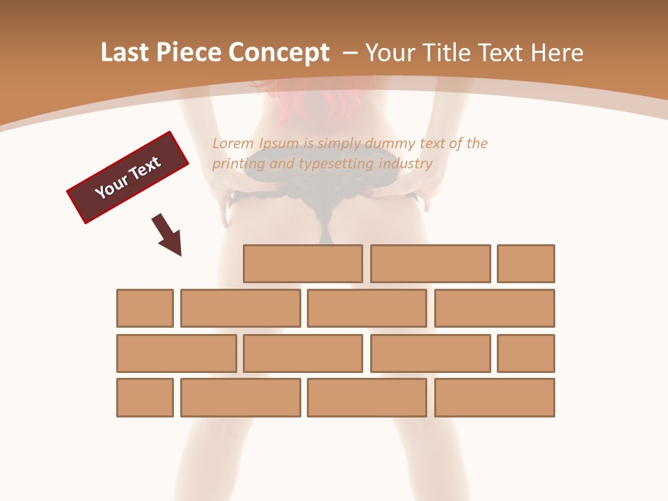 White Leggy Sporty PowerPoint Template