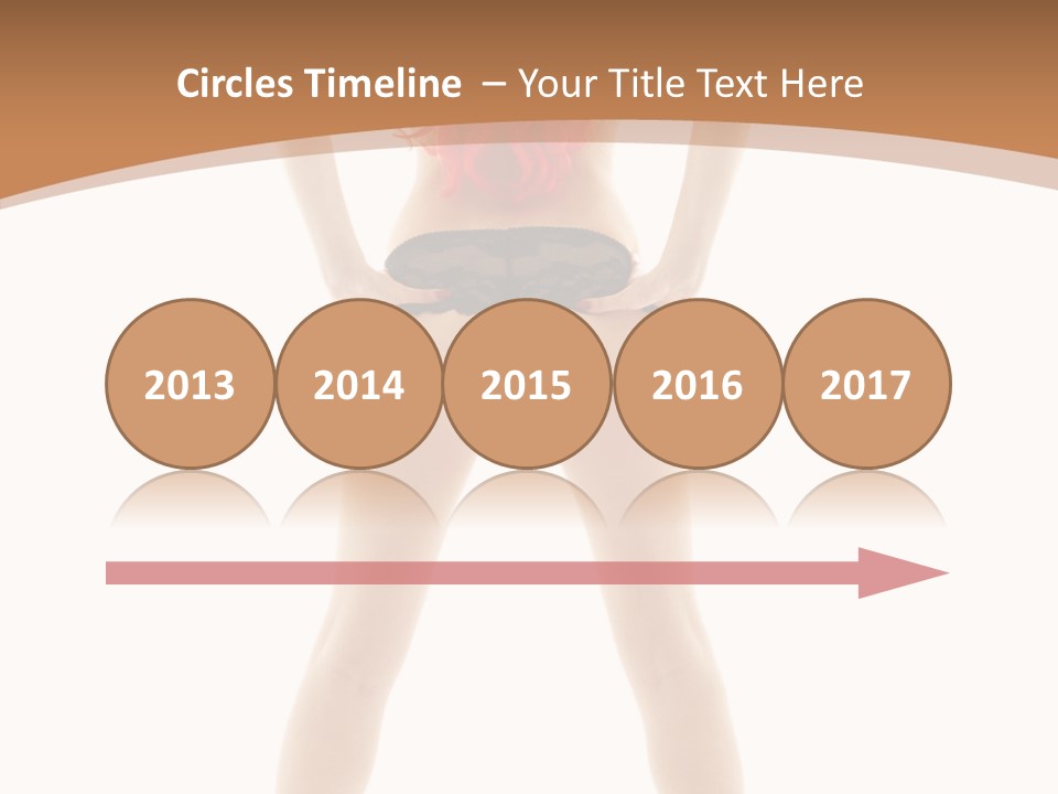 White Leggy Sporty PowerPoint Template