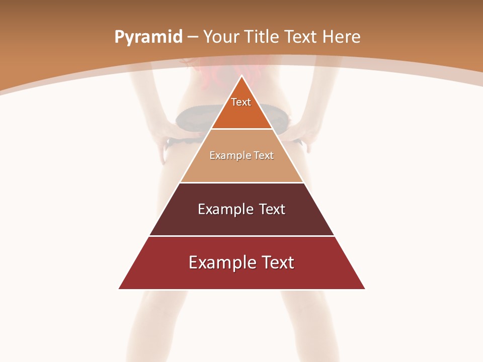 White Leggy Sporty PowerPoint Template