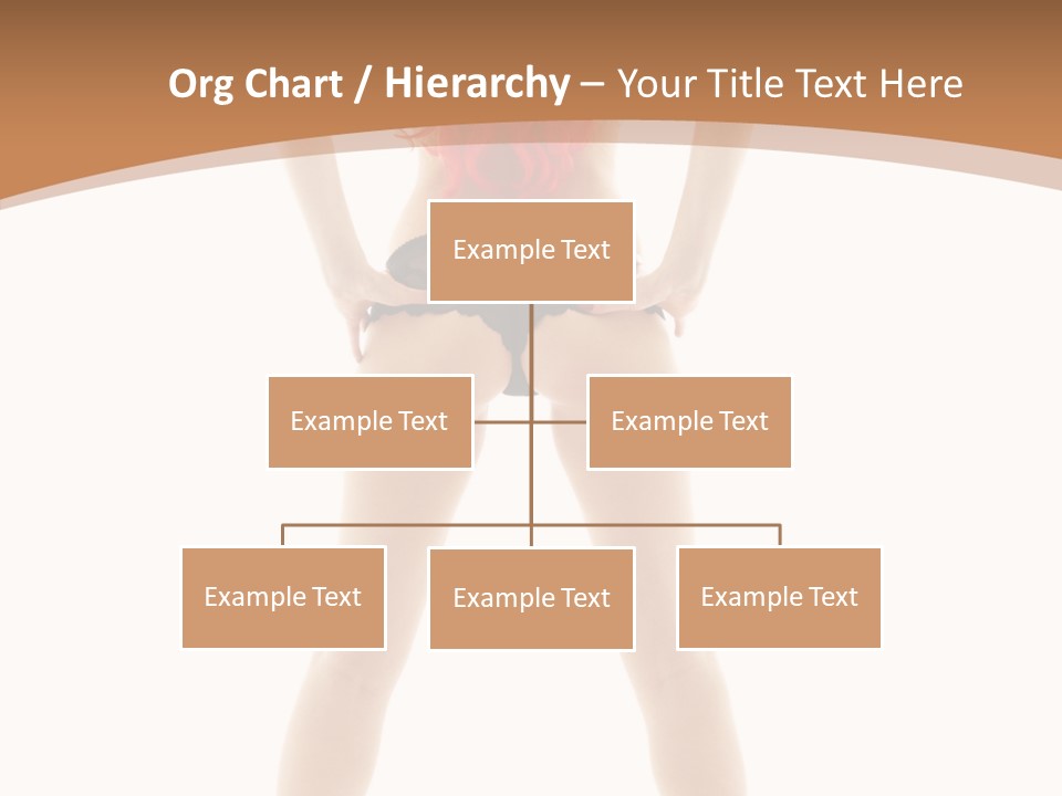 White Leggy Sporty PowerPoint Template