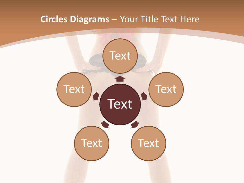 White Leggy Sporty PowerPoint Template