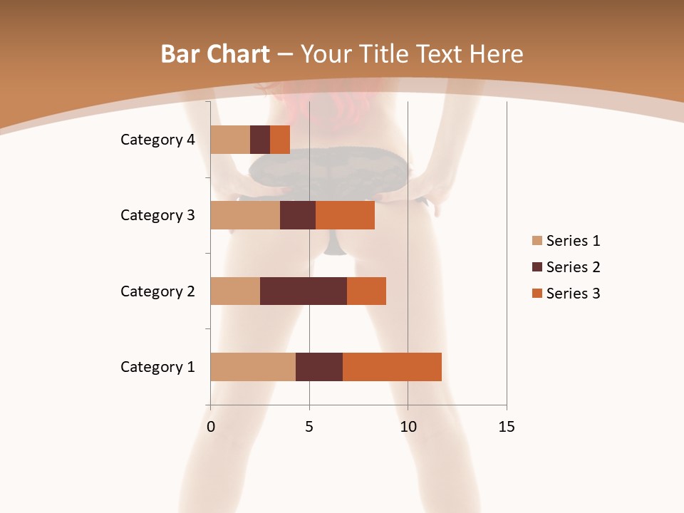 White Leggy Sporty PowerPoint Template