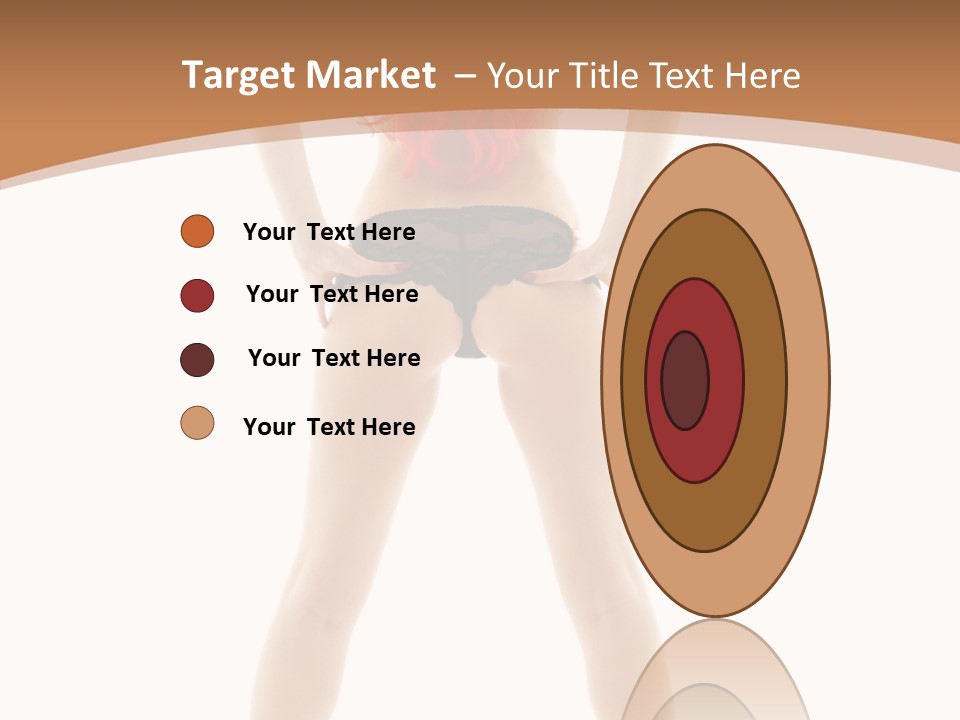 White Leggy Sporty PowerPoint Template