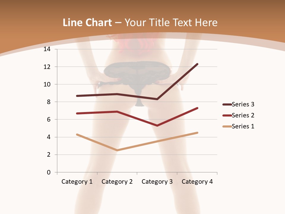 White Leggy Sporty PowerPoint Template