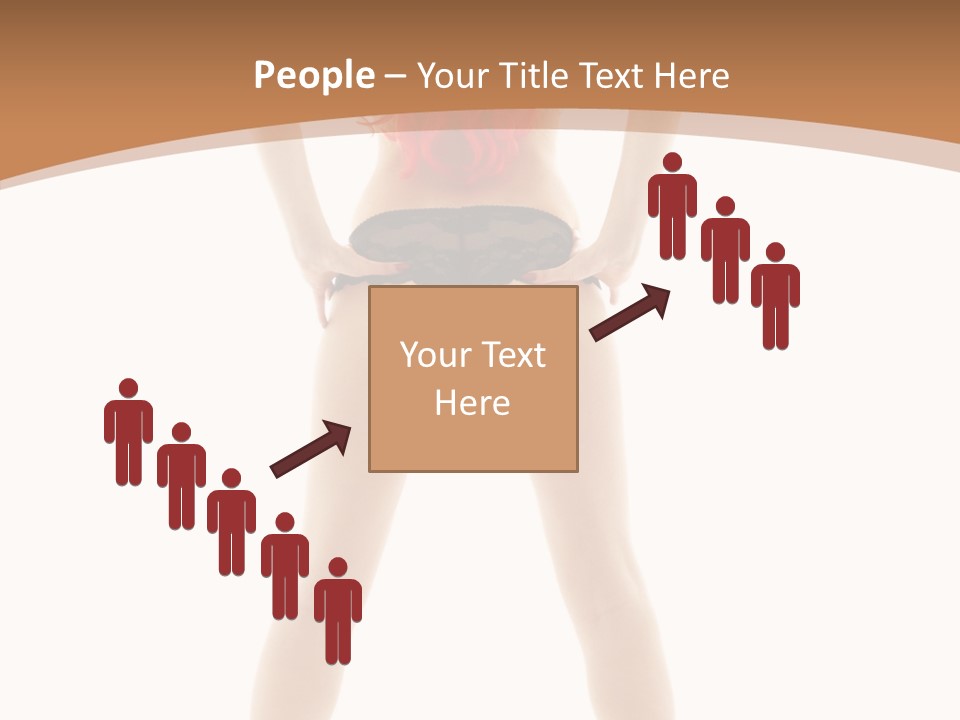 White Leggy Sporty PowerPoint Template