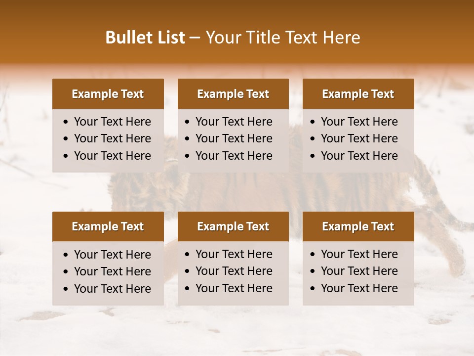 Walk Small Cub PowerPoint Template