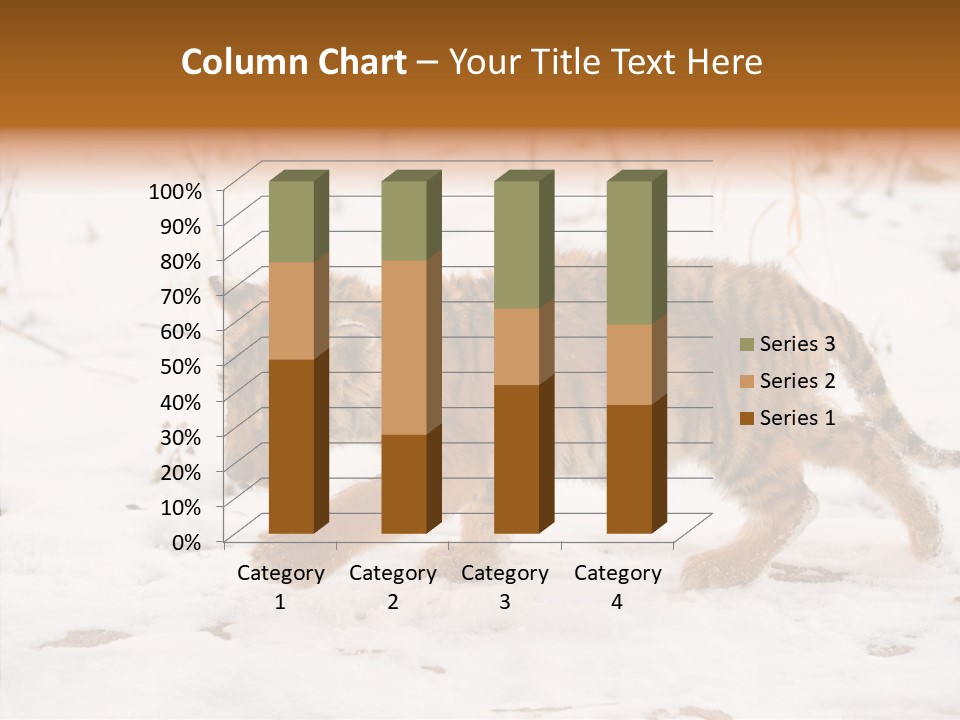 Walk Small Cub PowerPoint Template