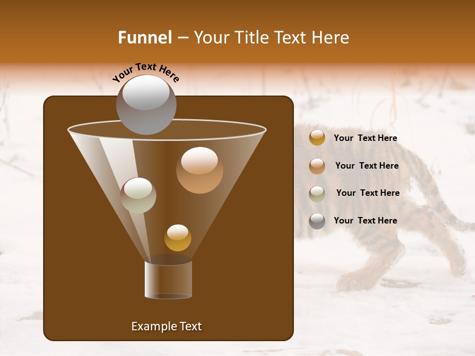 Walk Small Cub PowerPoint Template