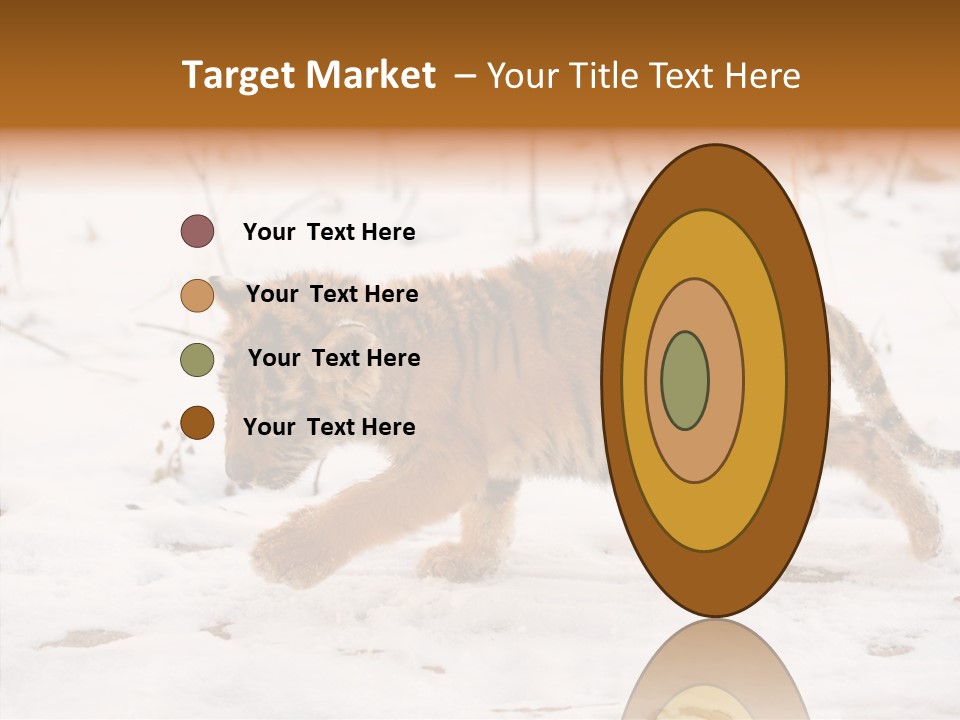 Walk Small Cub PowerPoint Template