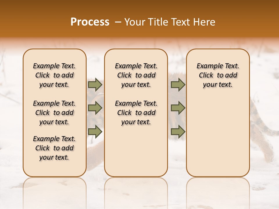 Walk Small Cub PowerPoint Template