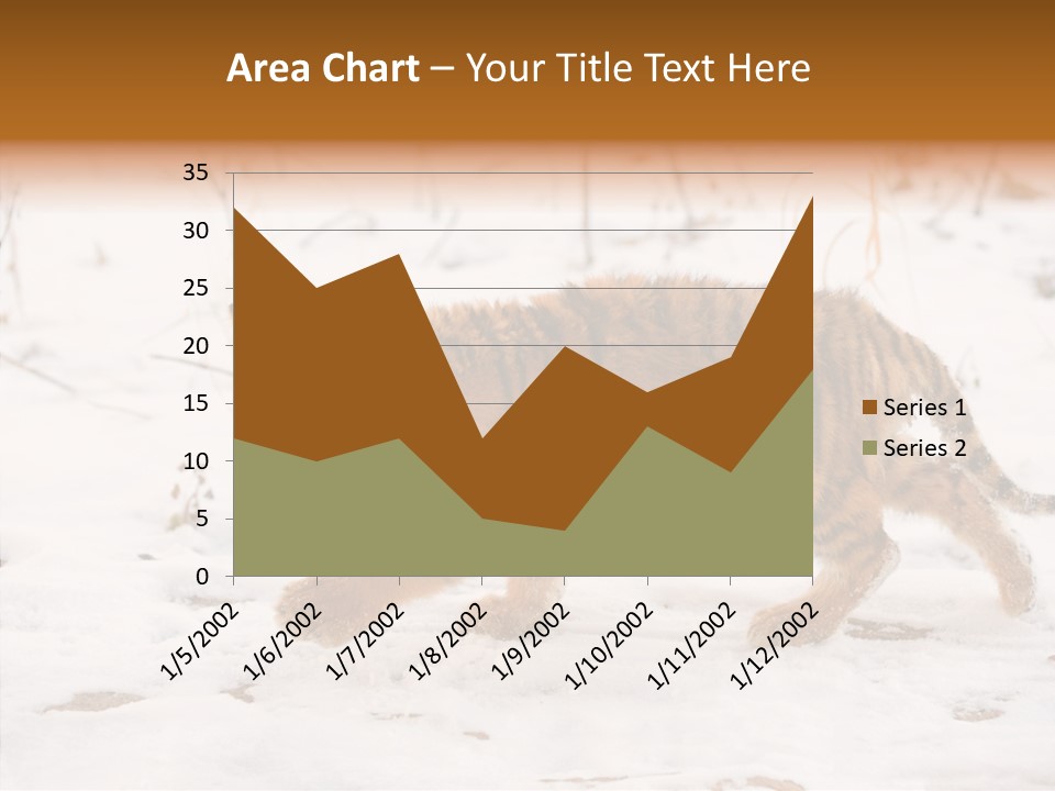Walk Small Cub PowerPoint Template