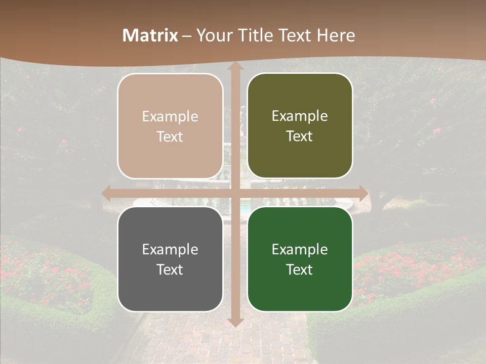 Beautiful Display Trees PowerPoint Template