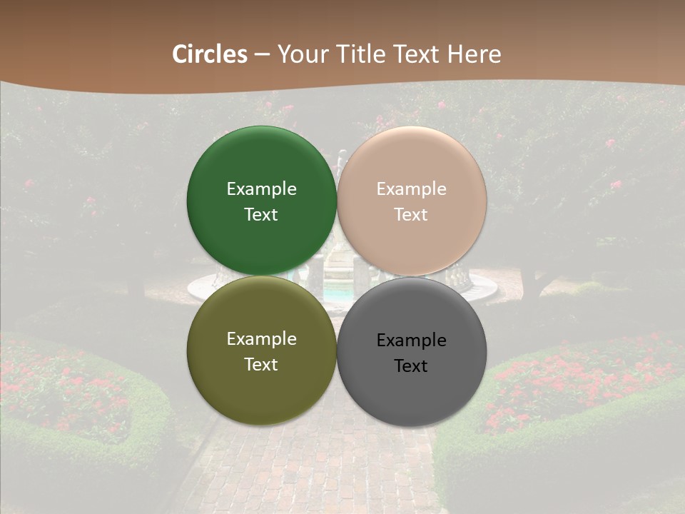 Beautiful Display Trees PowerPoint Template