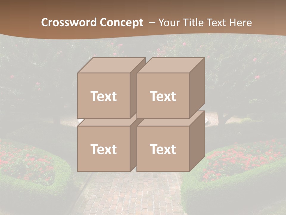 Beautiful Display Trees PowerPoint Template