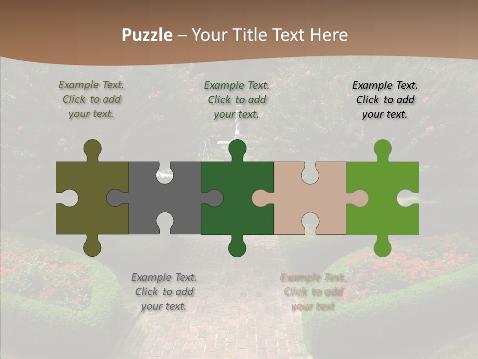 Beautiful Display Trees PowerPoint Template