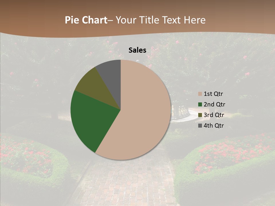 Beautiful Display Trees PowerPoint Template