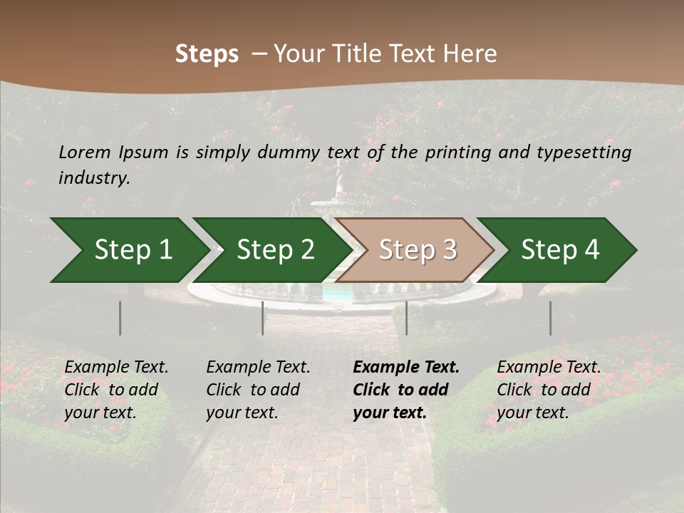 Beautiful Display Trees PowerPoint Template