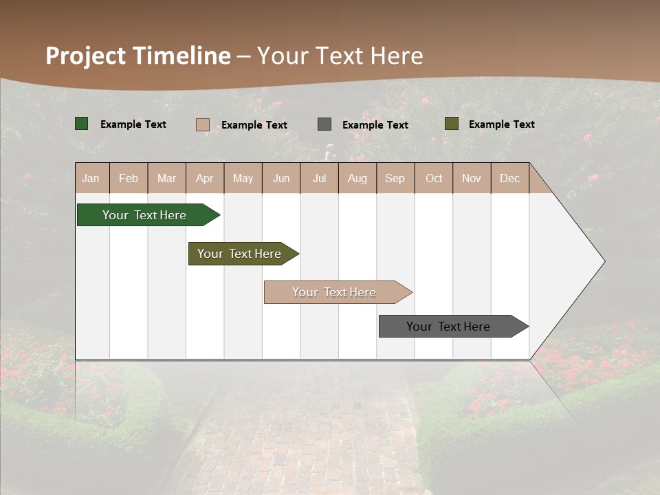 Beautiful Display Trees PowerPoint Template