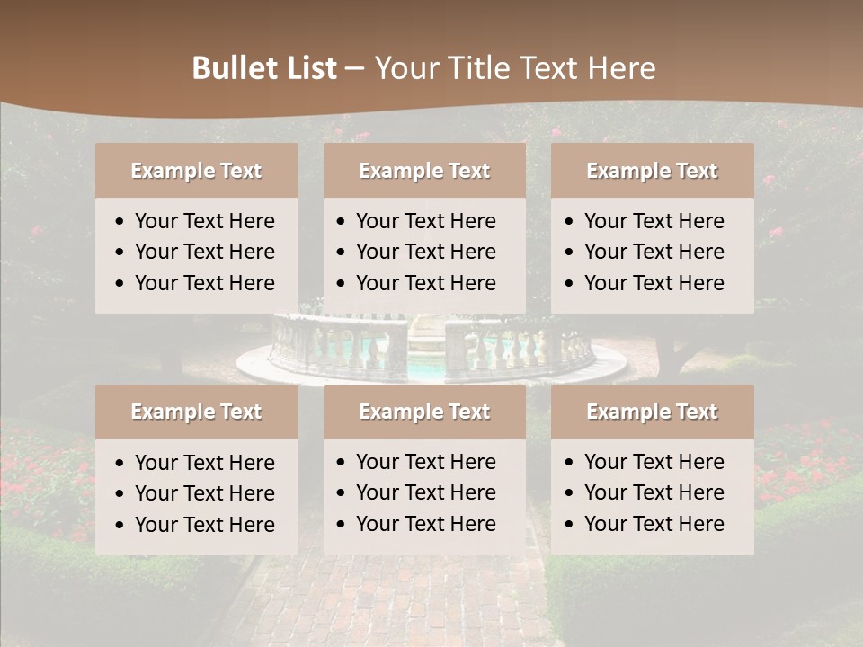 Beautiful Display Trees PowerPoint Template