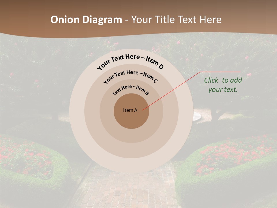 Beautiful Display Trees PowerPoint Template