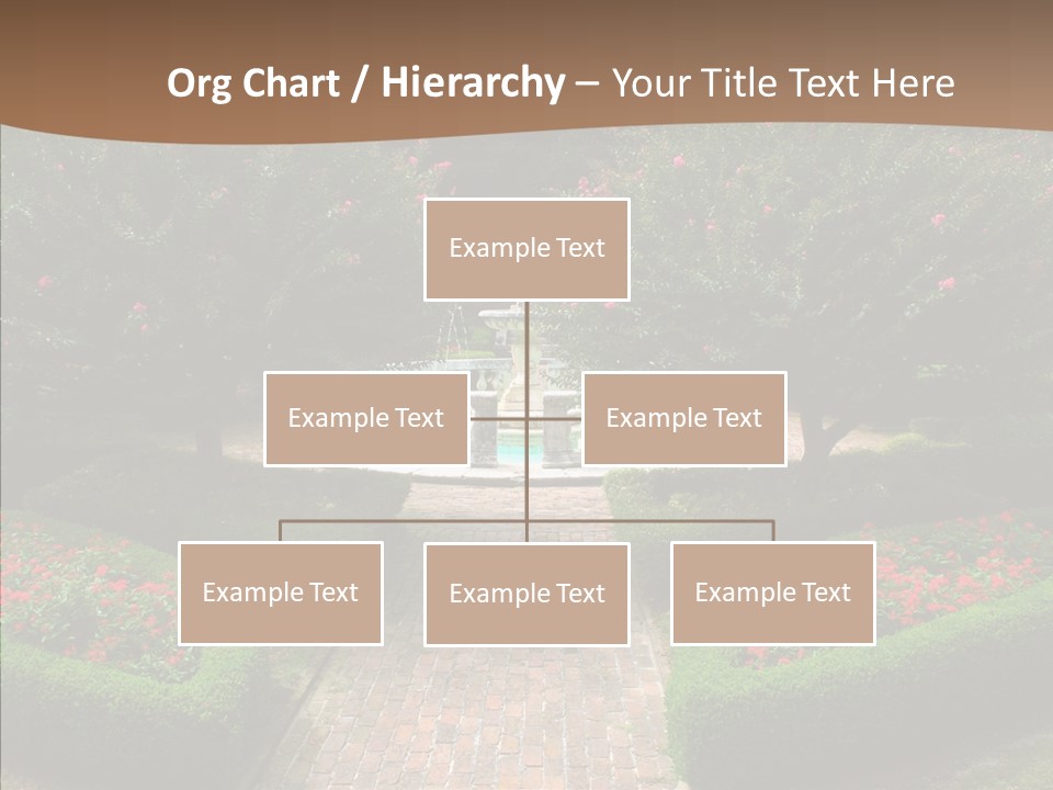 Beautiful Display Trees PowerPoint Template