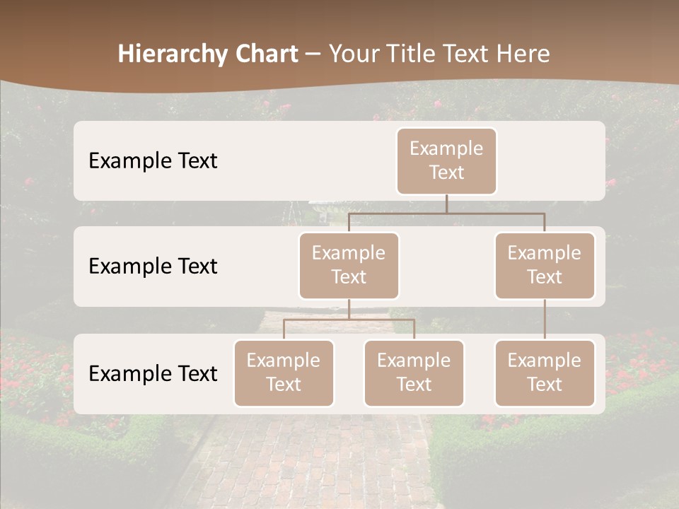 Beautiful Display Trees PowerPoint Template