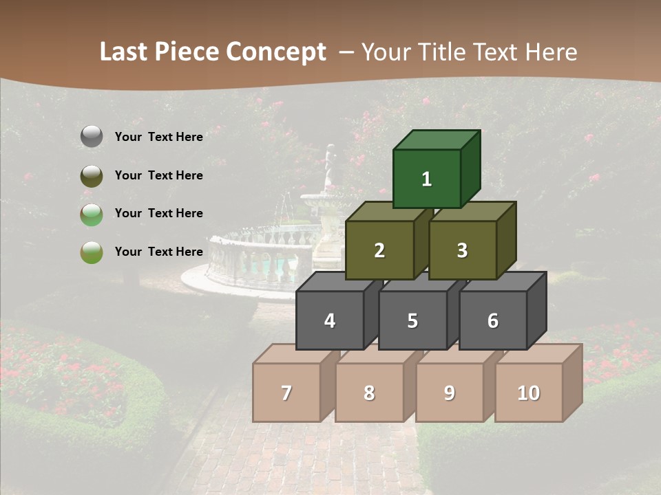 Beautiful Display Trees PowerPoint Template
