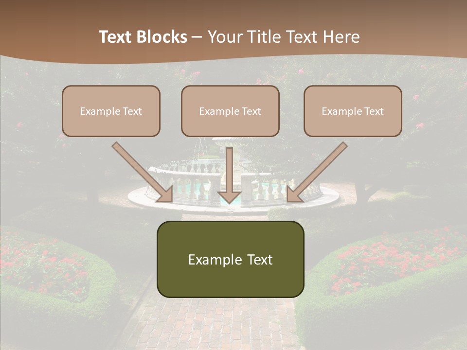 Beautiful Display Trees PowerPoint Template