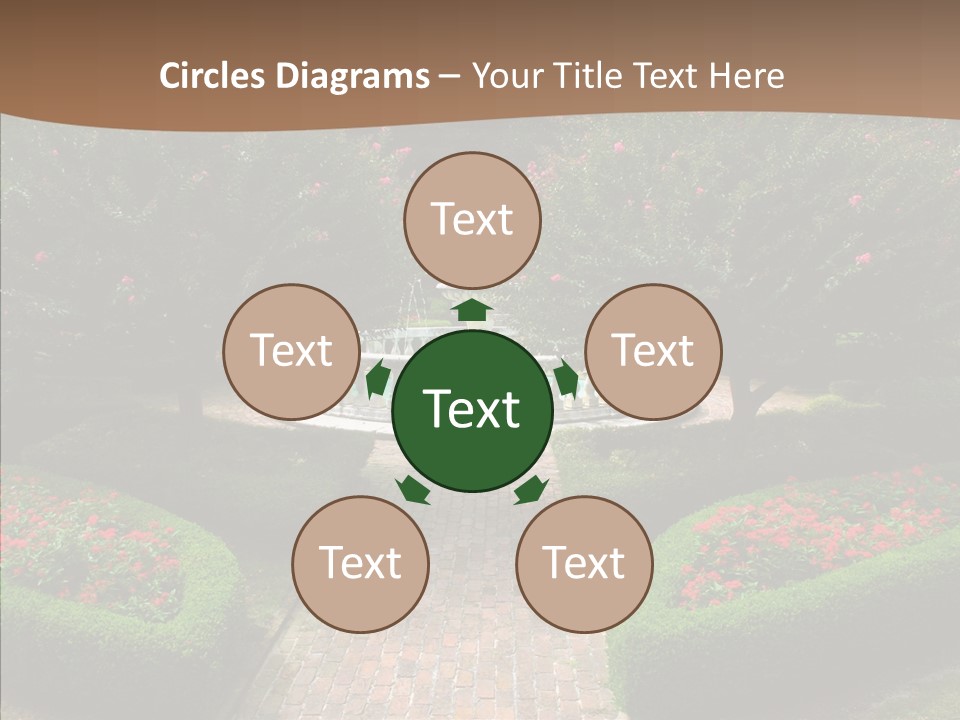 Beautiful Display Trees PowerPoint Template