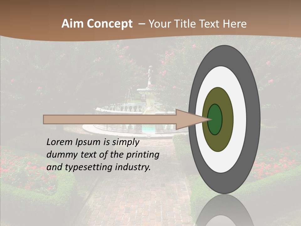 Beautiful Display Trees PowerPoint Template