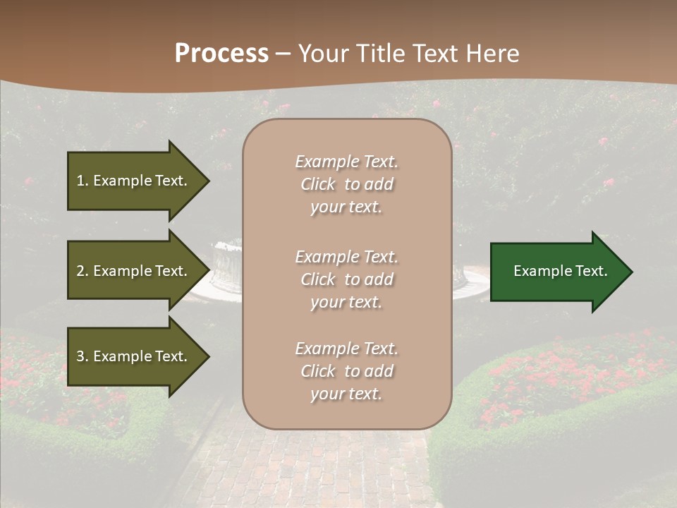 Beautiful Display Trees PowerPoint Template
