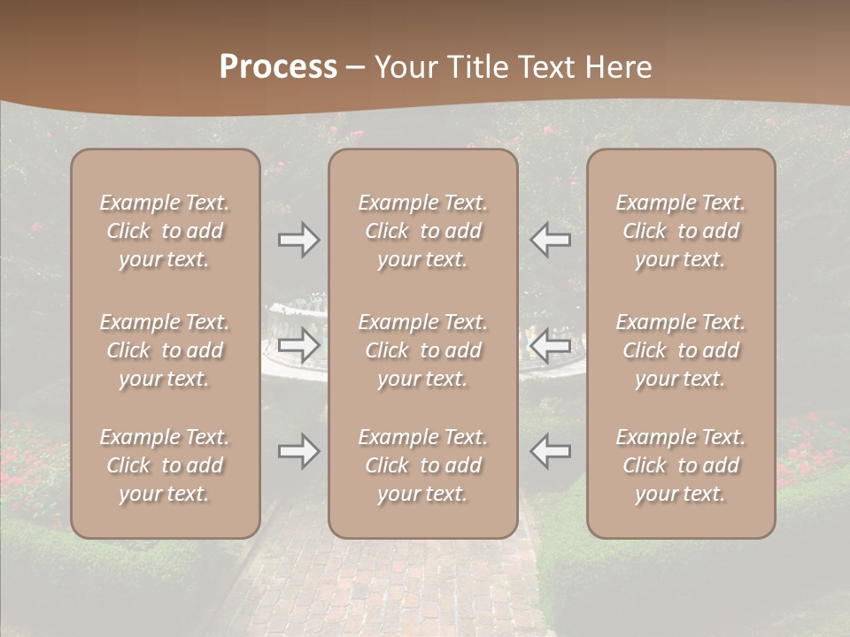 Beautiful Display Trees PowerPoint Template