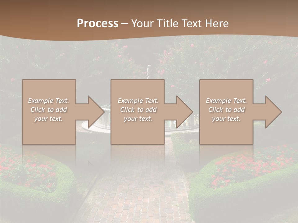 Beautiful Display Trees PowerPoint Template