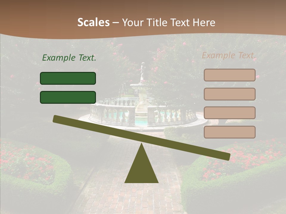 Beautiful Display Trees PowerPoint Template