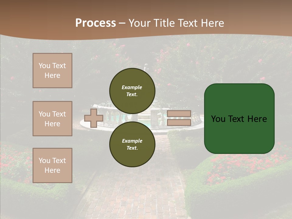 Beautiful Display Trees PowerPoint Template