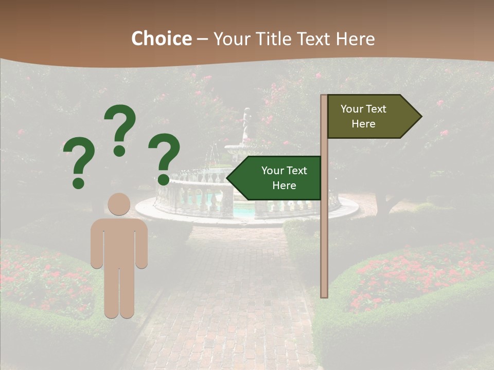 Beautiful Display Trees PowerPoint Template
