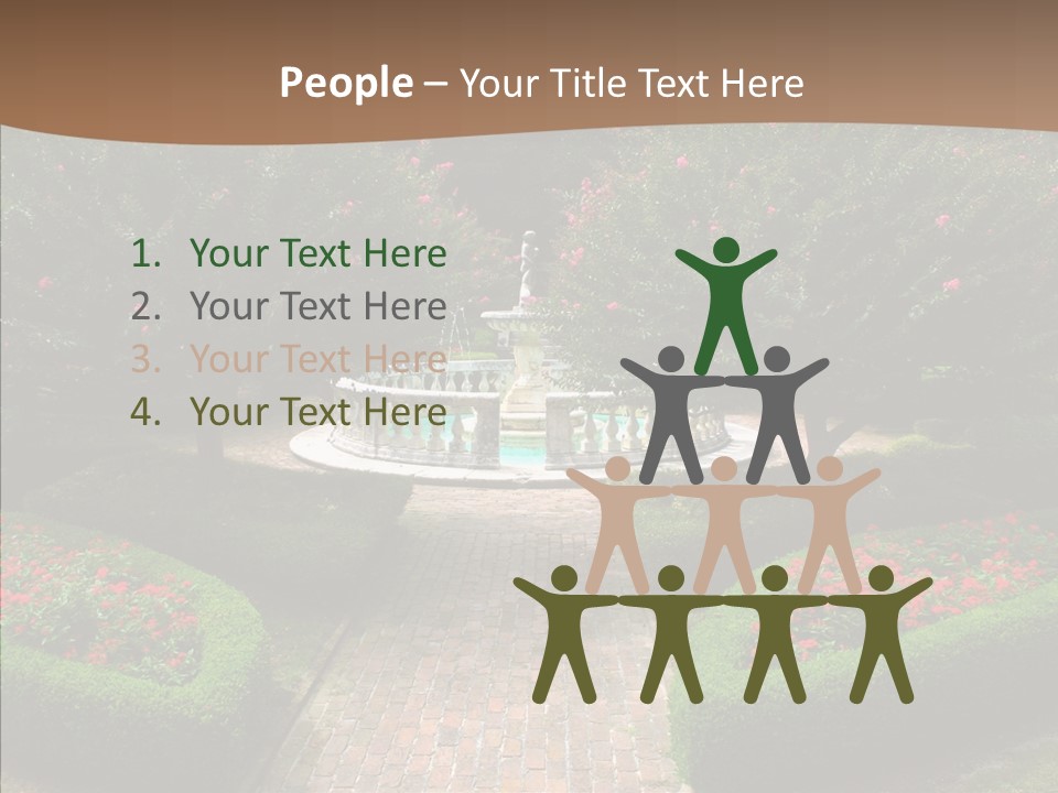 Beautiful Display Trees PowerPoint Template