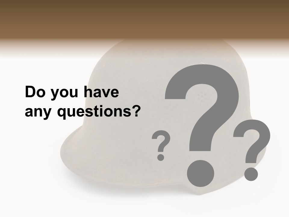 Wehrmacht Protection History PowerPoint Template