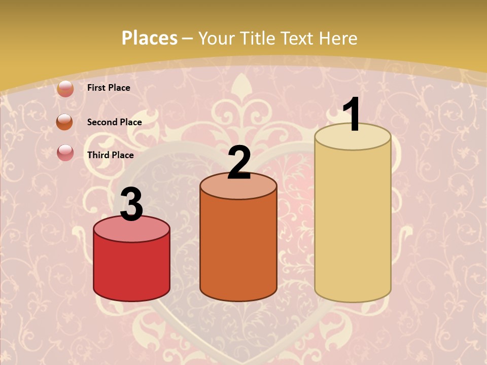 Flourishes Passion Red PowerPoint Template