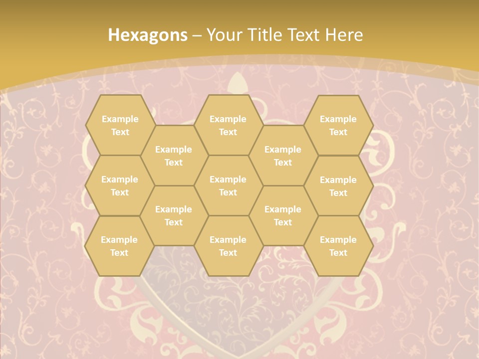 Flourishes Passion Red PowerPoint Template