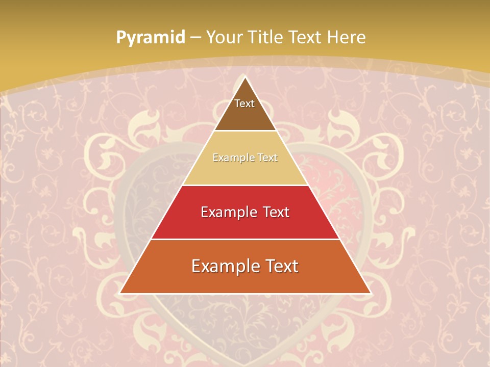 Flourishes Passion Red PowerPoint Template