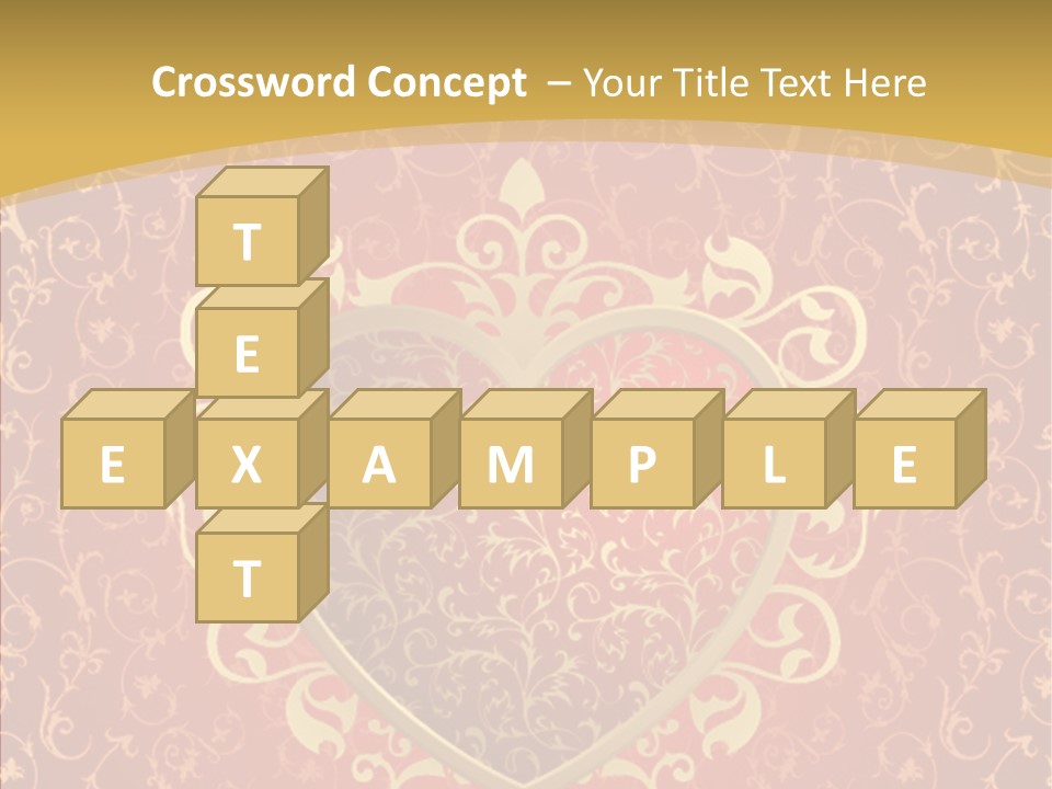 Flourishes Passion Red PowerPoint Template