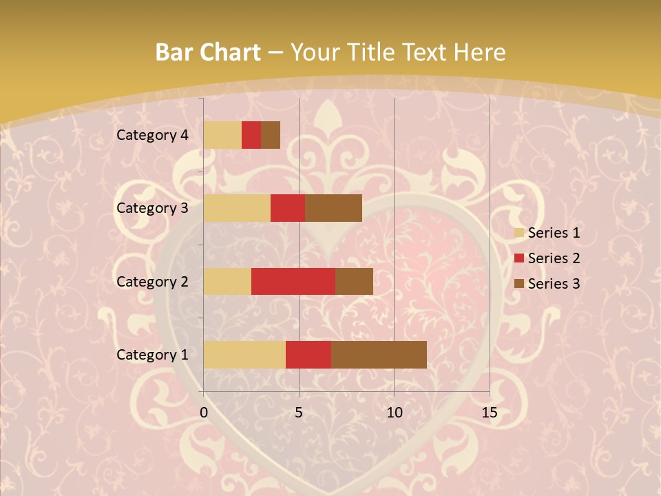 Flourishes Passion Red PowerPoint Template