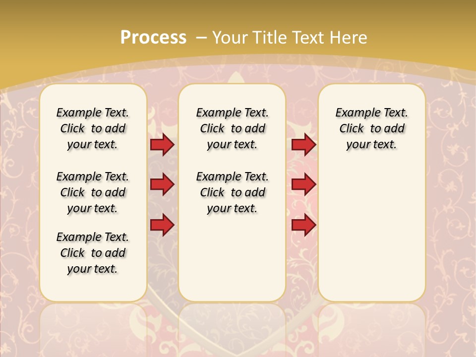 Flourishes Passion Red PowerPoint Template